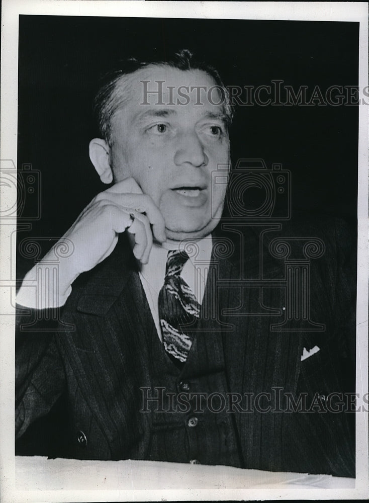 1940 Press Photo Maxwell Mallach testifies his son &amp; 6 boys killed in Spain - Historic Images