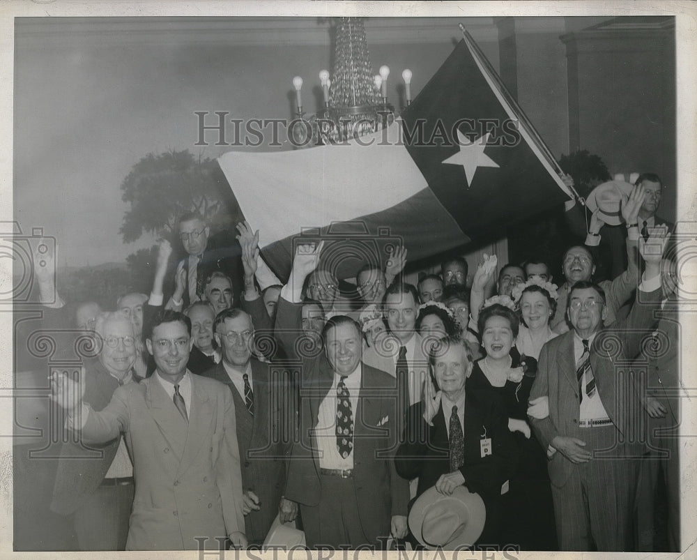 1944 Chicago, Ill Texans at Democration convention-Historic Images