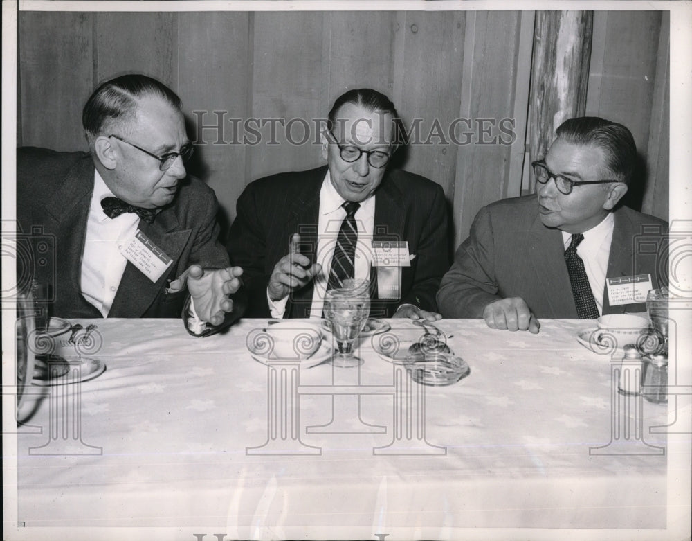 1955 Press Photo Newspaper Advertising Executive Assn 700 newspaper execs attend-Historic Images