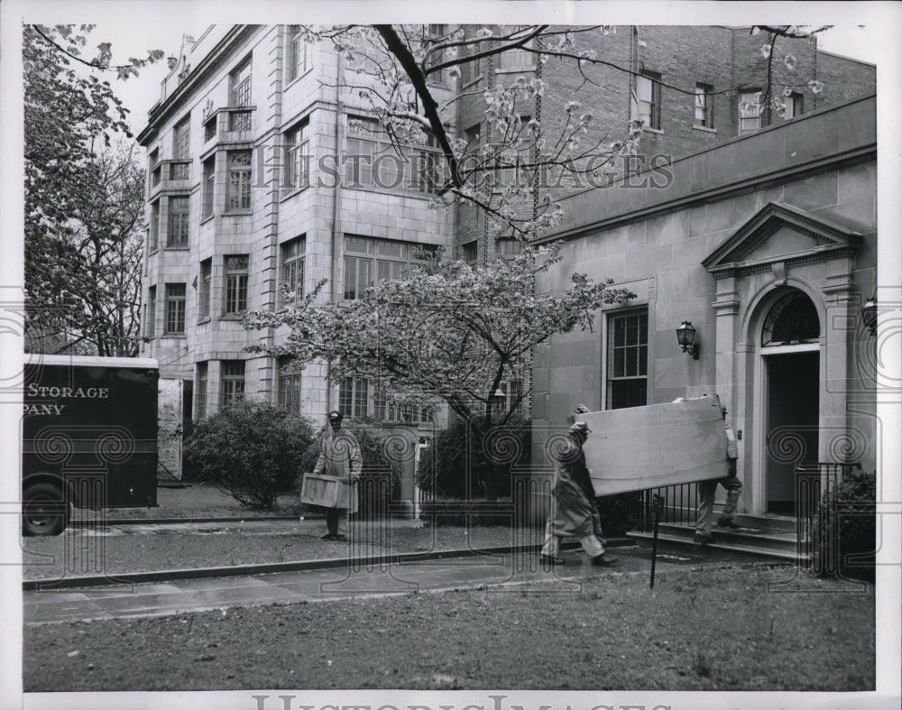 1952 Japanese Embassy in D.C. as relations  resume after WW II-Historic Images