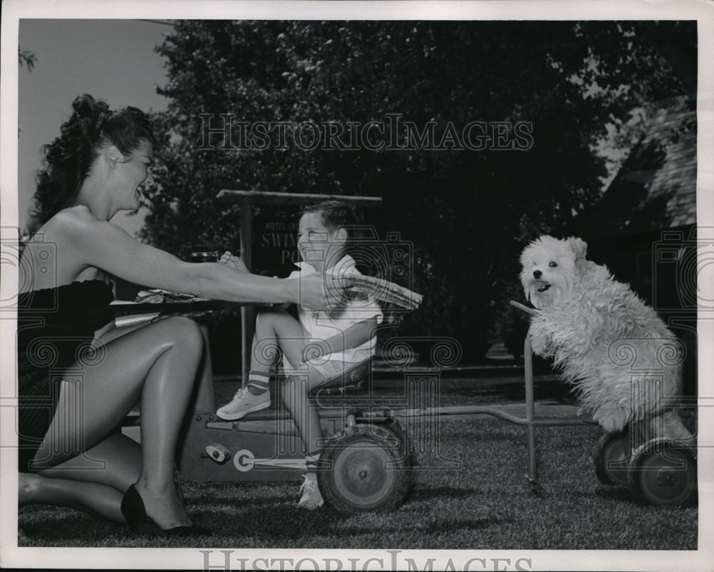 1953 Dorothea Reader, Miss Car-Hop of So. California, Mark Buck A-Historic Images