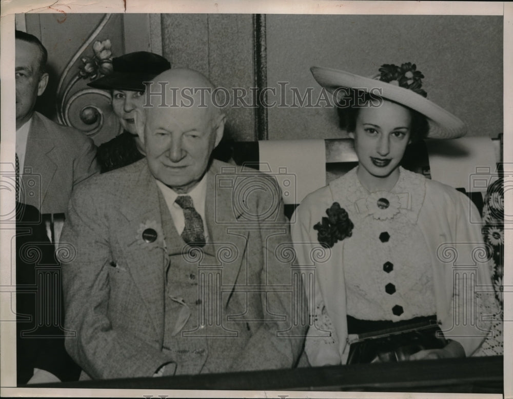 1936 Press Photo John Landon, Father of Gov. Alf Landon and Peggy Ann Landon - Historic Images