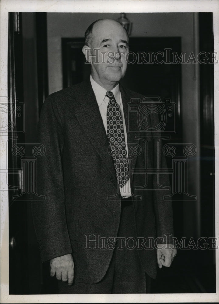 1939 Press Photo Dr James M Smith former pres. of LA State Univ. - Historic Images