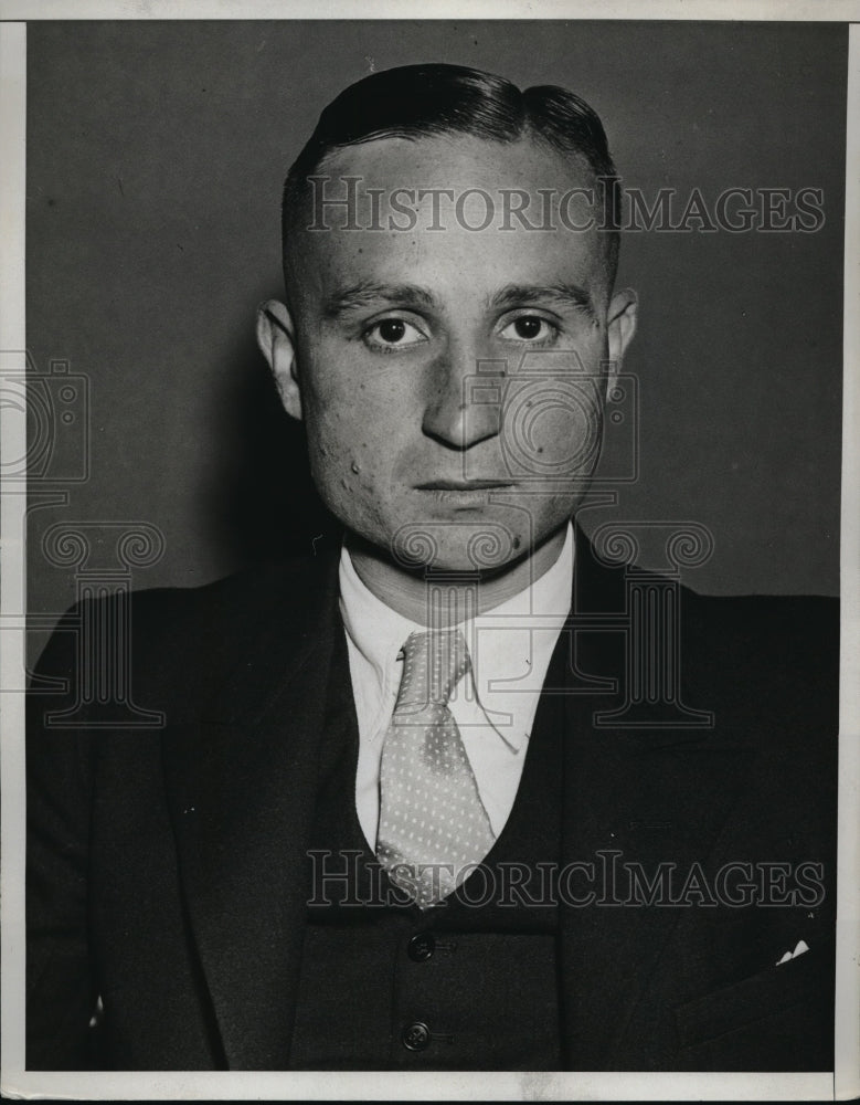 1934 Press Photo Walter Giloffe Berkley Medical Student - Historic Images