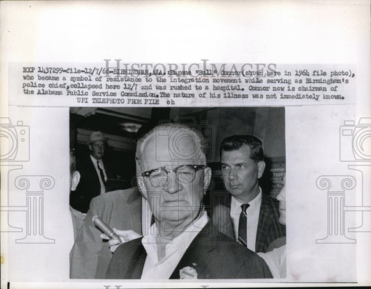 1966 Press Photo Birmingham, Ala, Eugene Conner, Public Service Comm. - Historic Images