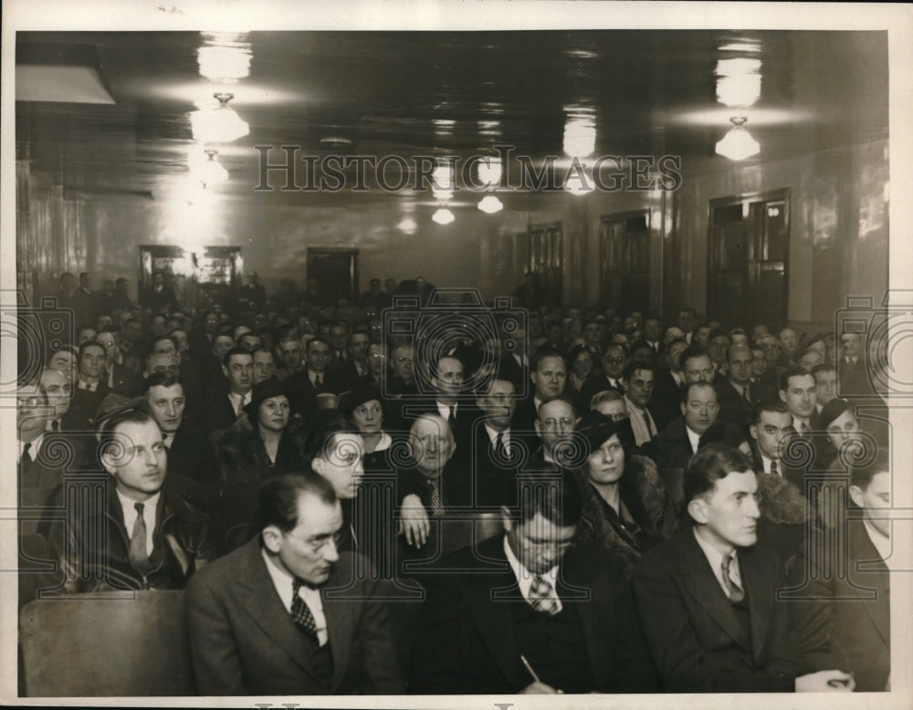 1937 crowd at A. S. of L meeting January 6, 1936 - Historic Images