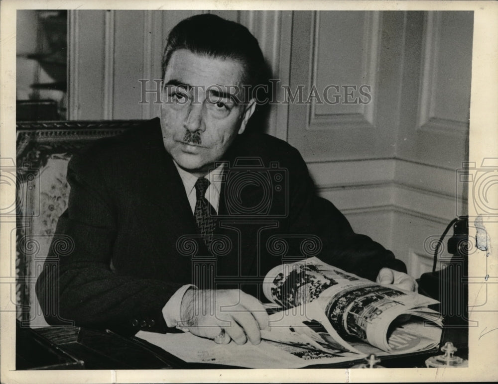 1942 Turkish Premier Saracoglu Appoints Numan Menemencioglu - Historic Images