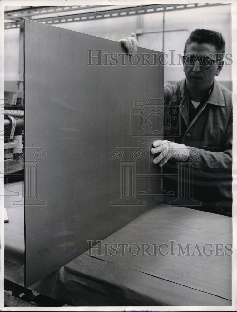 1963 Flat Rolled Molybdenum &amp; Tungsten at General Electric Cleveland - Historic Images