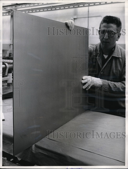 1963 Flat Rolled Molybdenum & Tungsten at General Electric Cleveland - Historic Images