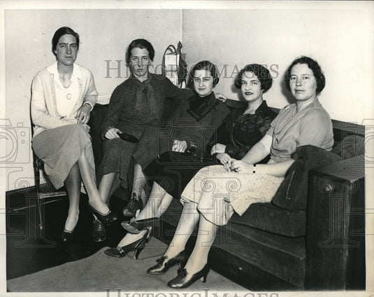 1934 Officers of Association of Junior Leagues of America - Historic Images