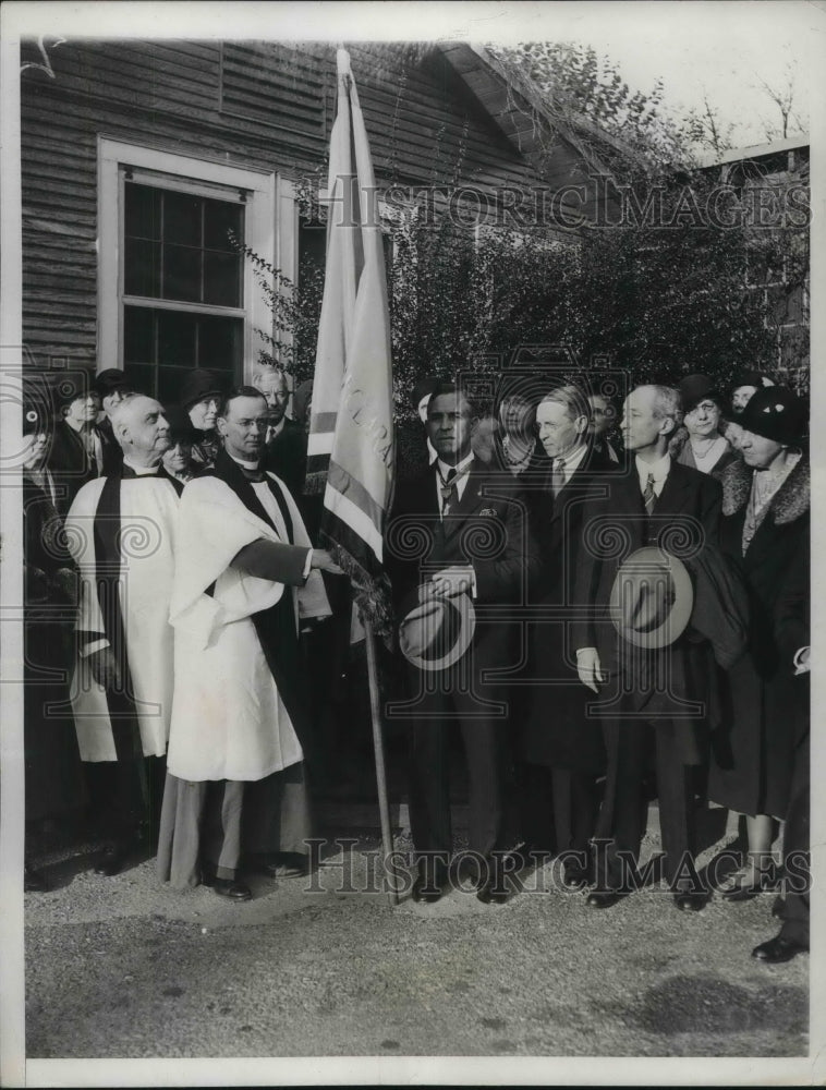 1932 Press Photo Descendents of Declaration of Independence signers in D.C. - Historic Images