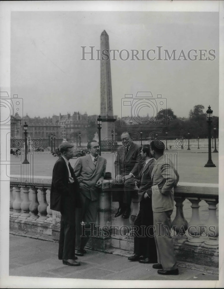 1948 Frank Donghi harlew Church Fred Ferguson, Leo Stocker, Al Cocki - Historic Images