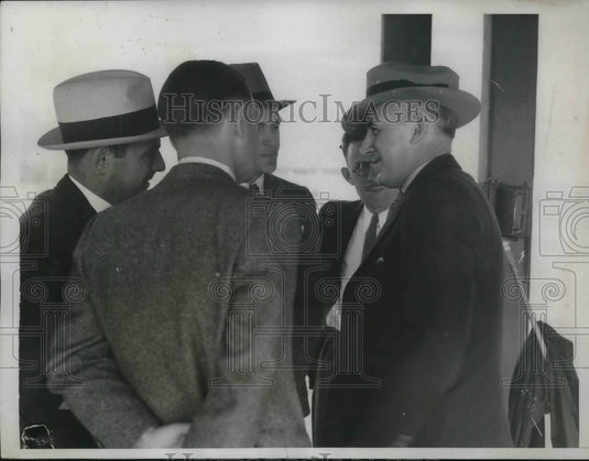 1933 Professor Raymond Moley, former member Roosevelt "Brain Trust" - Historic Images