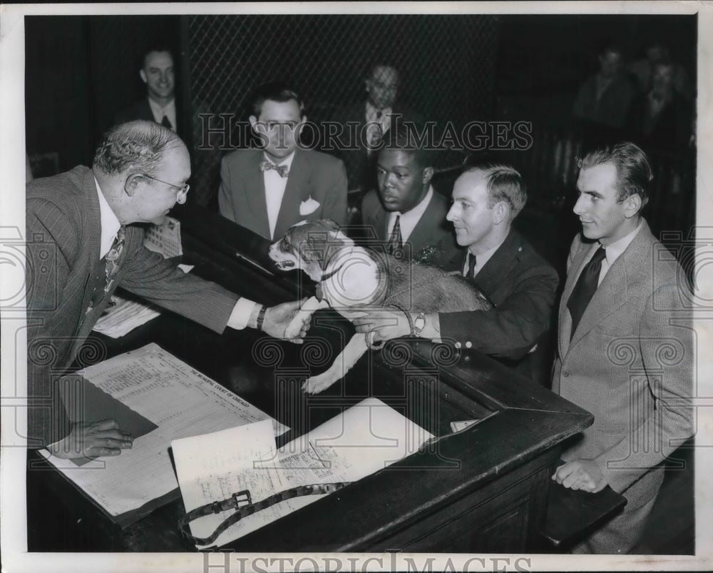 1947 Judge Edward O. Luczak,Policeman William F. Demke,James Heads - Historic Images