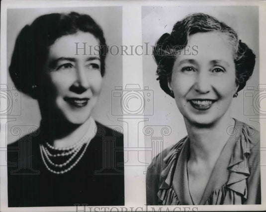 1944 Press Photo Mrs. Charles Gilbert, National Rehabilitation Chairman - Historic Images
