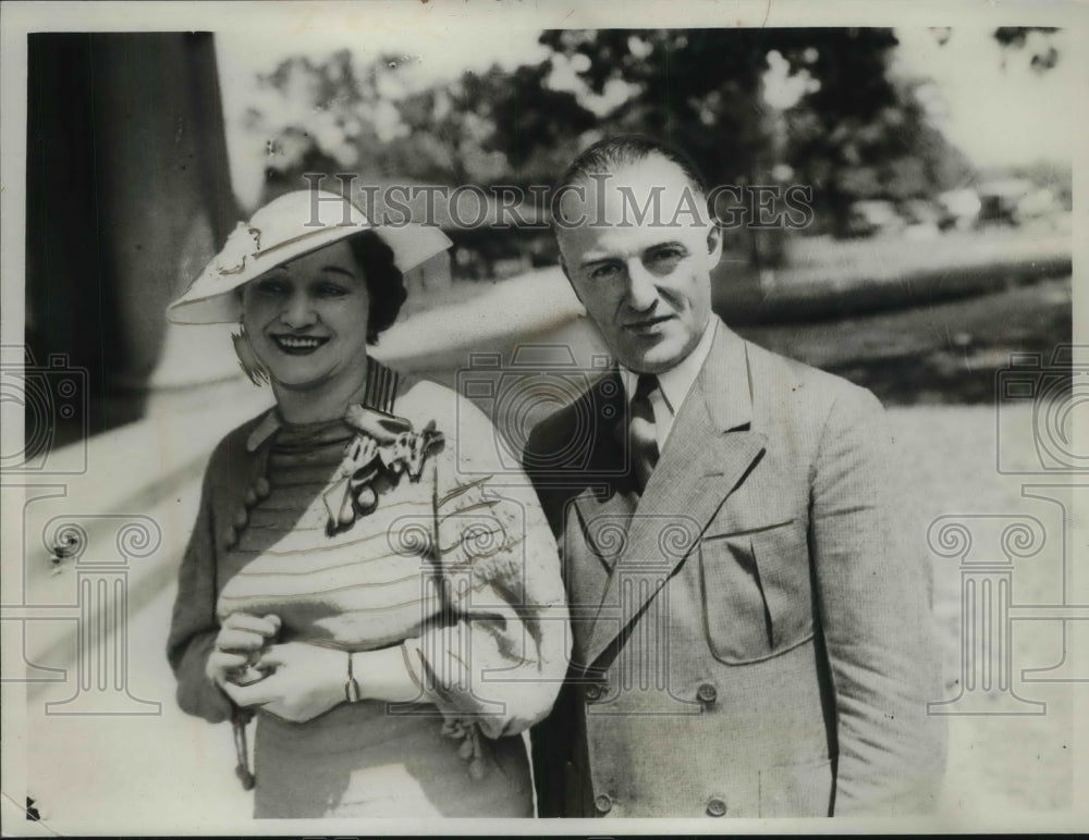 1935 Press Photo Mr. and Mrs. N. D. Aurand-Historic Images