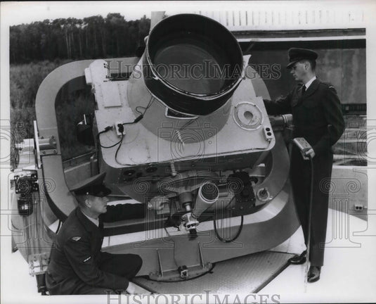 Officers By Equipment North American Air Defense Command - Historic Images