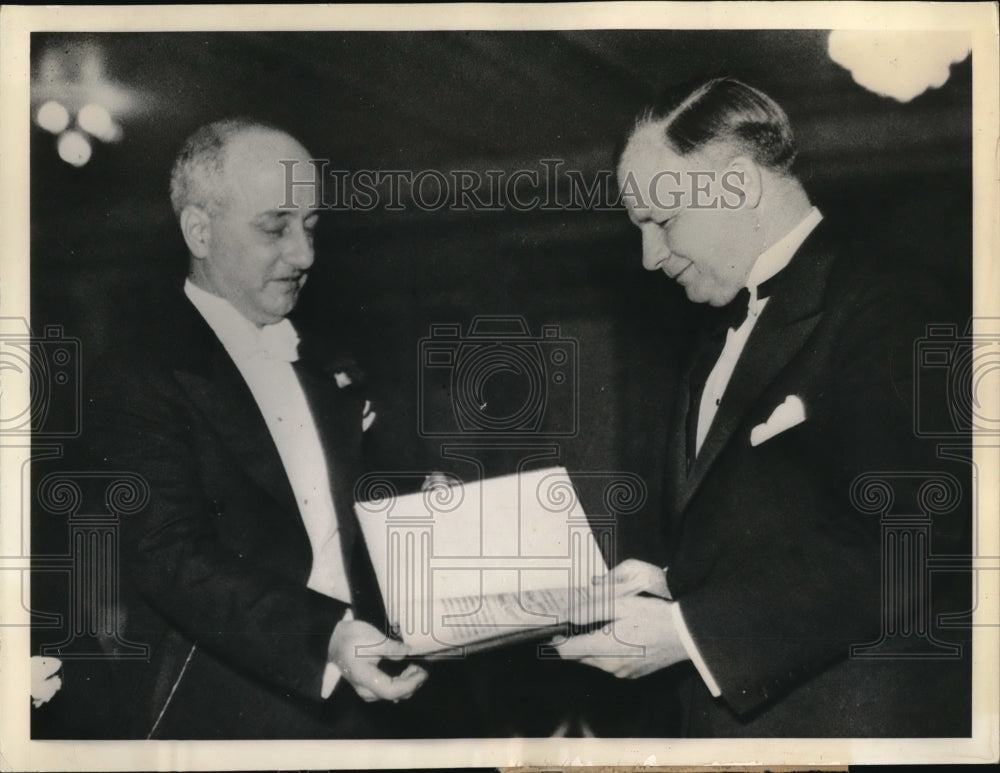 1935 Phila.Pa JFT O&#39;Connor ,comptroller &amp; Charles Ellery - Historic Images