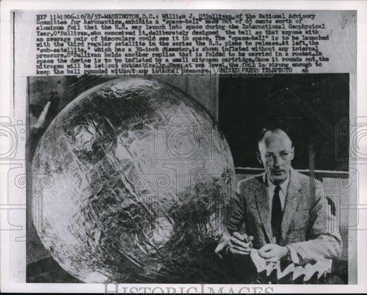 1957 William J. O'Sullivan National Advisory Comm. For Aeronautics - Historic Images