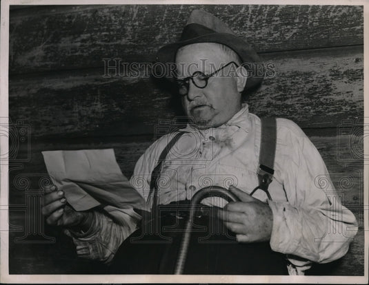 1937 Thomas O'Neill Mrs. Sadie Perry Besse Heir - Historic Images