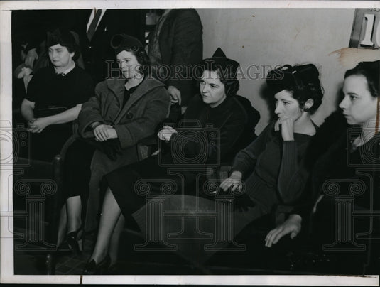 1938 Pearl Payne, Frances O'Connell, Margaret Glocinski, Helen - Historic Images