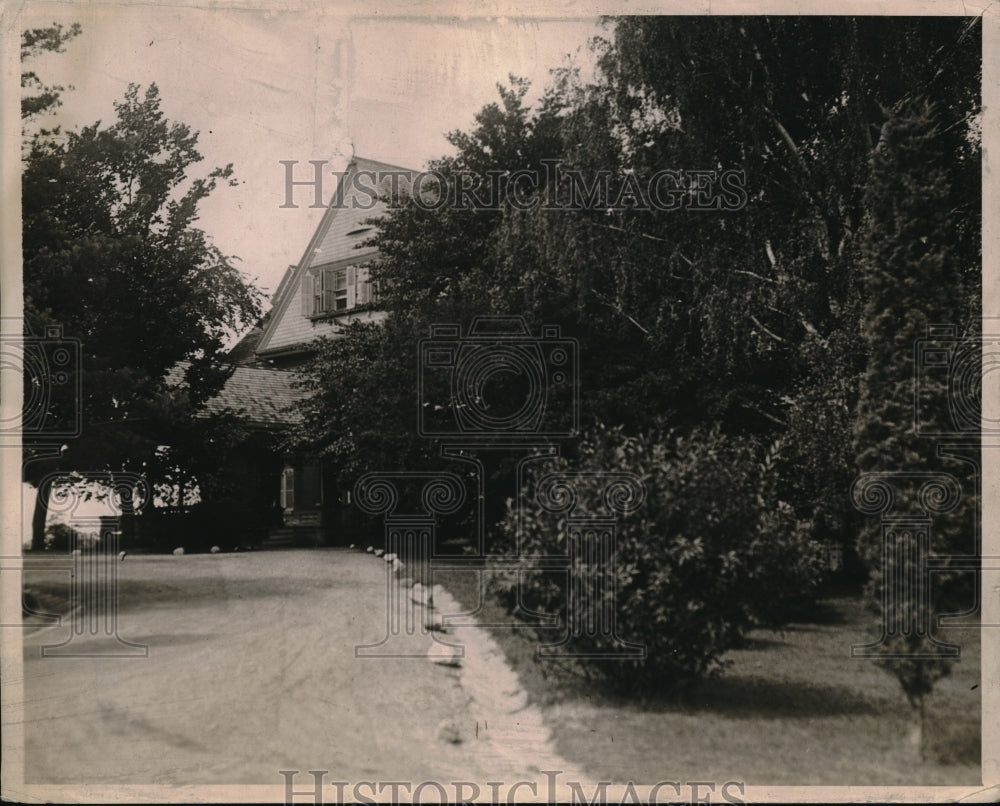 1919 Press Photo Former President Roosevelt Home at Oyster Bay in Long Island-Historic Images
