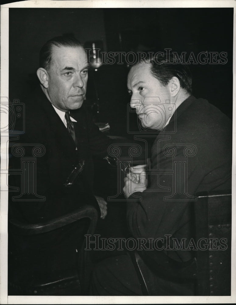 1938 John Adams on Trial for Moral Offense, Atty. Richard Cantillon - Historic Images