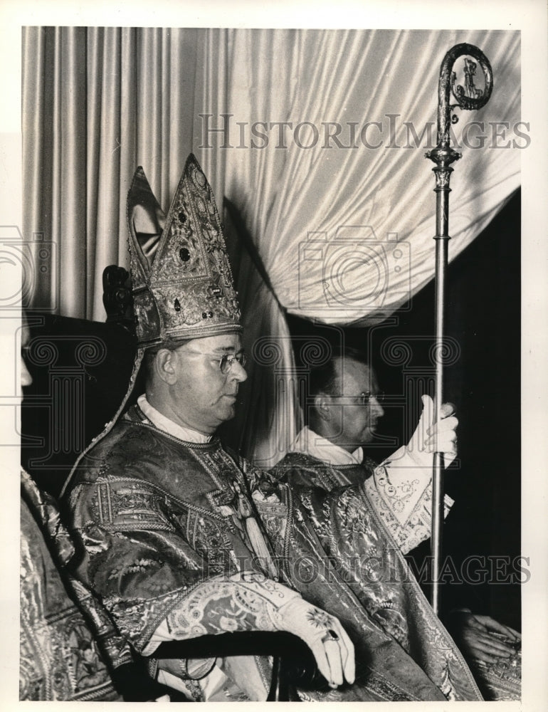 1937 Archbishop Francis Beckermen - Historic Images