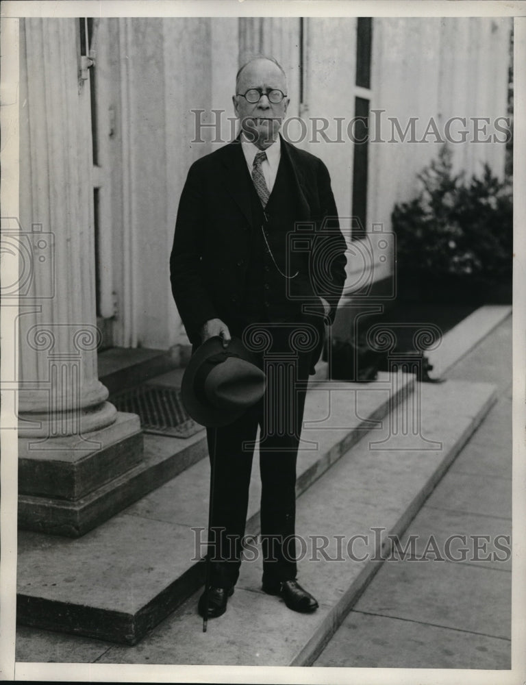 1932 Congressman James M. Beck of Penn, at the White House - Historic Images