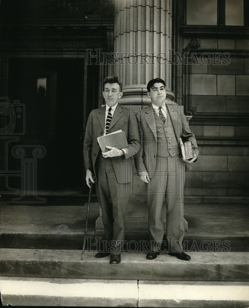 1926 C.A. Innis & E.T. Leonard, Blind Students of Univ. of Illinois - Historic Images
