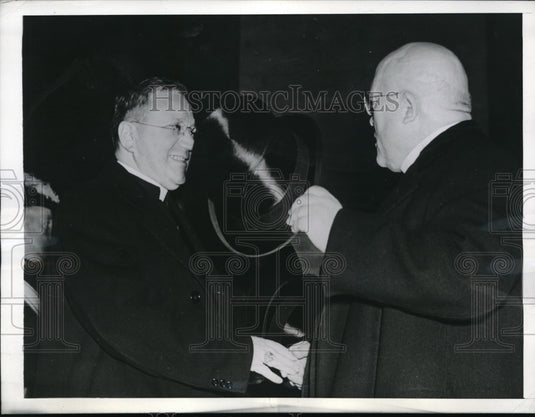 1941 Press Photo Archbishop of Philadelphia Dennis Cardinal Dougherty - Historic Images