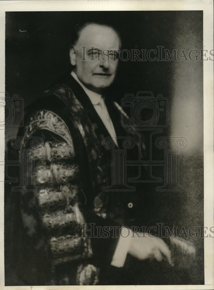 1950 Press Photo The Earl Of Beauchamp Chancellor Of University - Historic Images