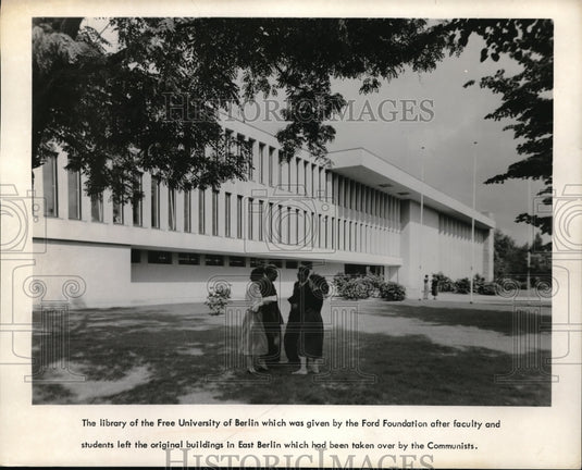 1964 Library of the Free University of Berlin - Historic Images