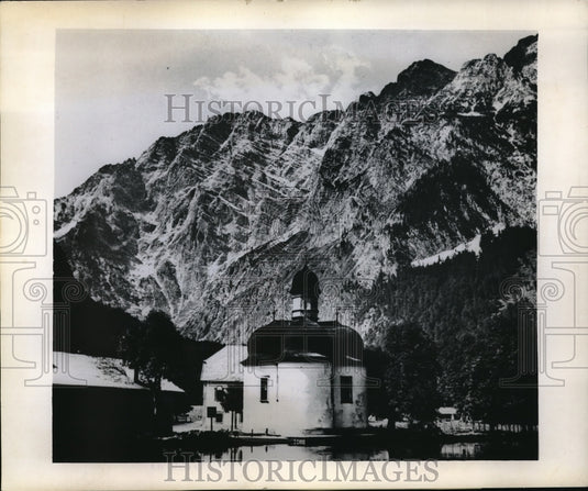 1970 The Pilgrim Chapel of St. Bartholomew, King's Lake - Historic Images