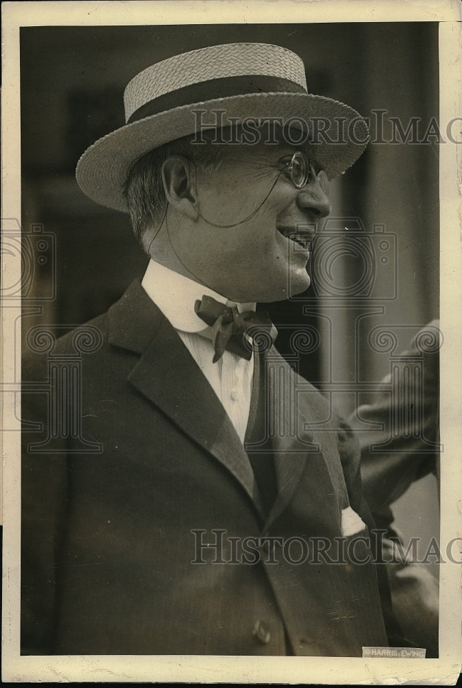 1922 Press Photo James M. Beck, Solicitor General at White House - Historic Images