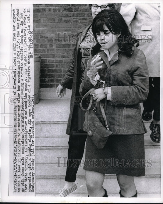 1968 Nelly M. Sideris Held for Double Slaying in Cleveland, Ohio - Historic Images