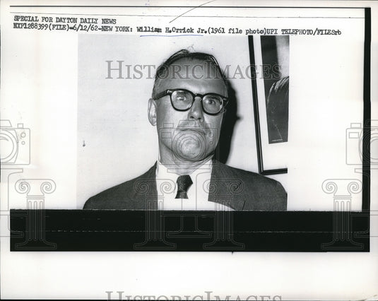 1962 Press Photo William H. Orrick Jr., U.S. Federal Judge - Historic Images