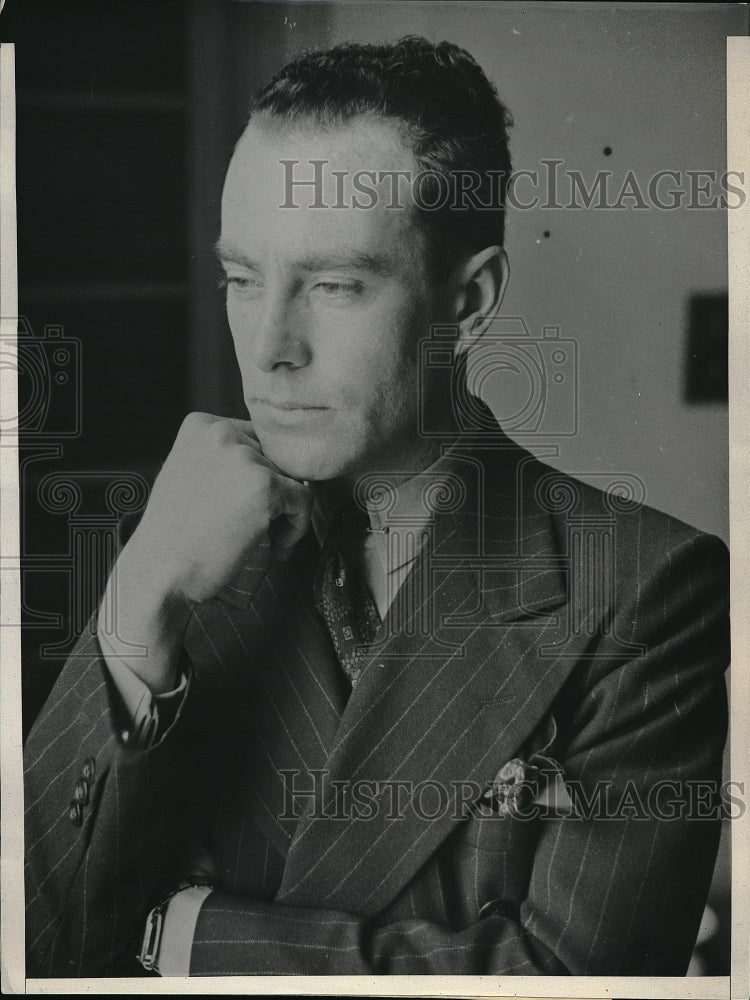 1937 Henry Aguirre, actor at court about wife&#39;s cruelty - Historic Images