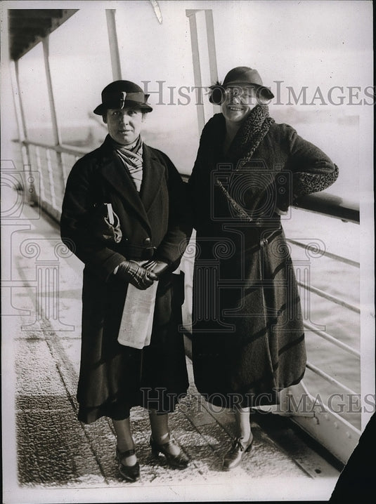 1934 Annie O'Neill & Helen Fay Doran Of Pan American Union - Historic Images