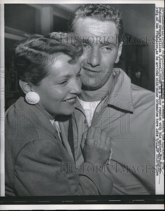 1957 David Nurenberg & mom in San Francisco - Historic Images