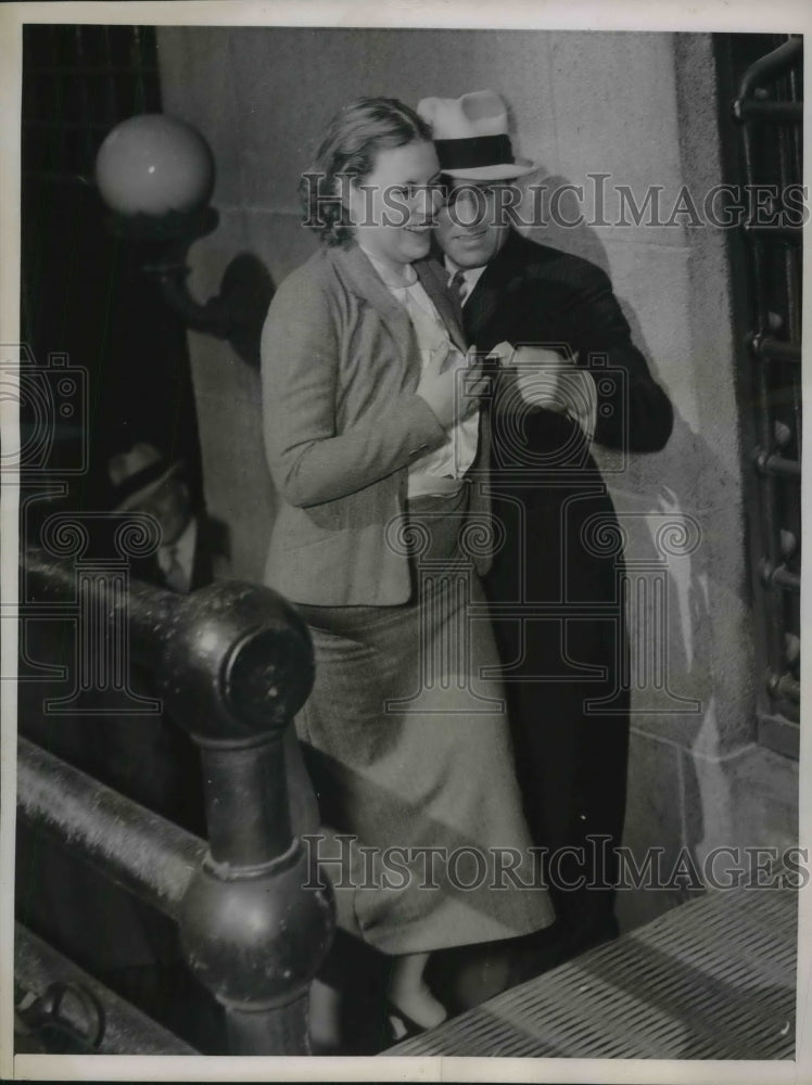 1936 Press Photo Grace Adinolfi sentenced to 60 yrs on kidnap charges - Historic Images