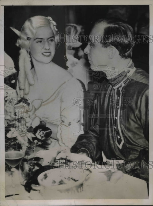 1936 Press Photo Princess Sibylla of Sweden at Stockholm Royal Opera House. - Historic Images