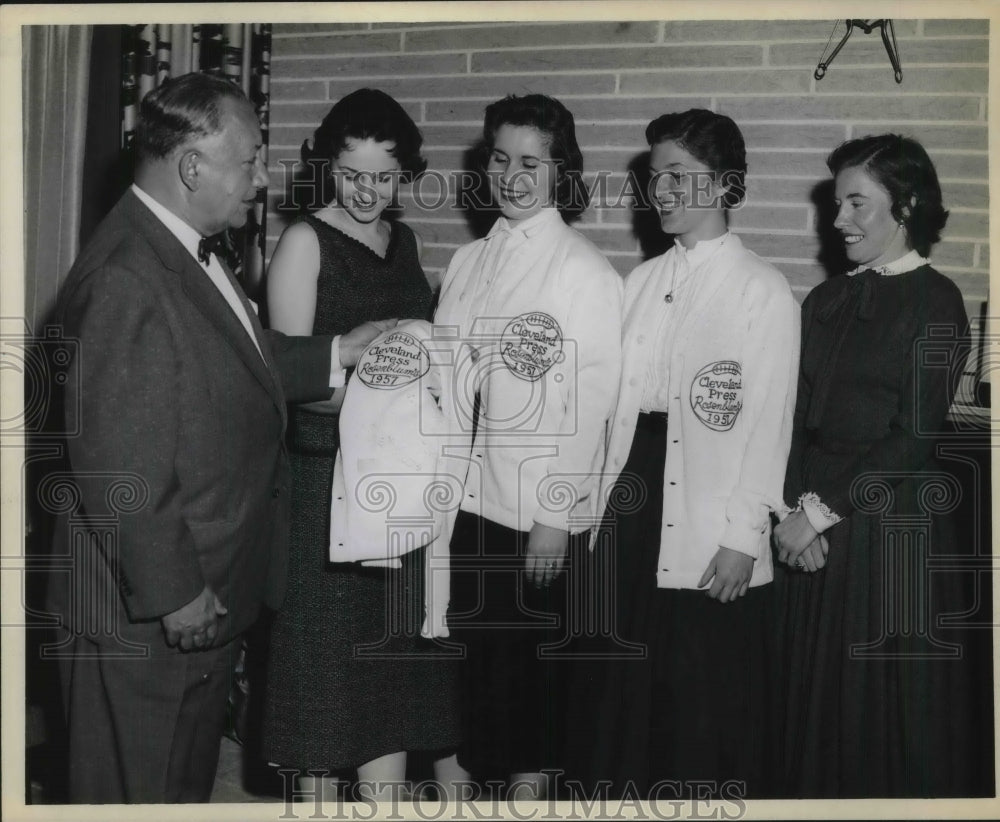 1957 Cleveland, Ohio JS Rose,R Balawender,J Fisher,J Cipiti,N Smith - Historic Images