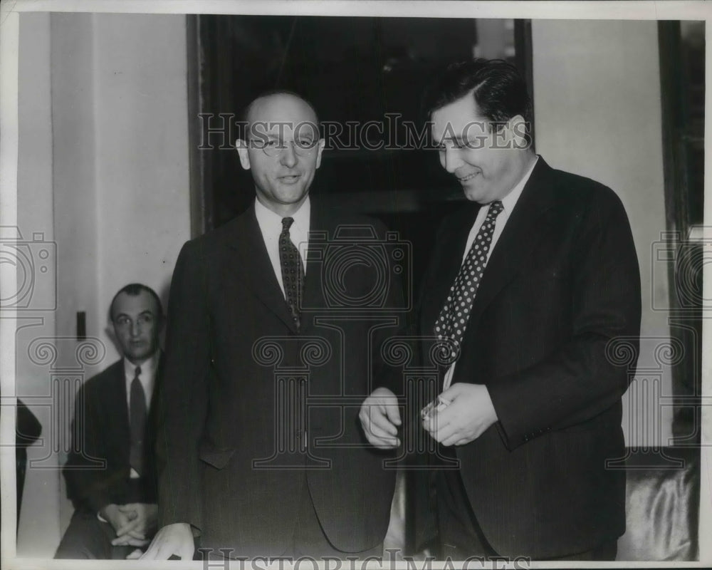 1939 David Lillienthal, Sale of Tennessee Electric Company - Historic Images