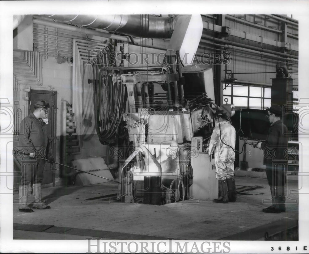 1959 Research Center of Republic Steel Corp in Cleveland, Ohio, - Historic Images