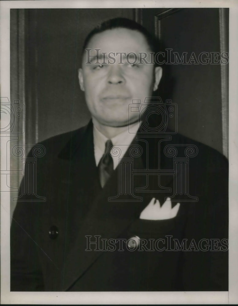 1939 Press Photo Wilfred Brundle, 1st state witness to be called on the Hines - Historic Images