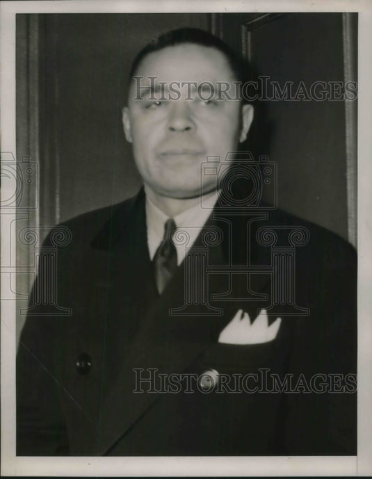 1939 Press Photo Wilfred Brundle, 1st state witness to be called on the Hines - Historic Images