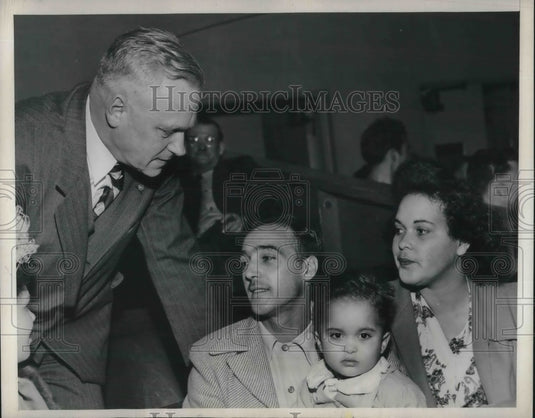 1946 Press Photo San Francisco Draft board - Historic Images