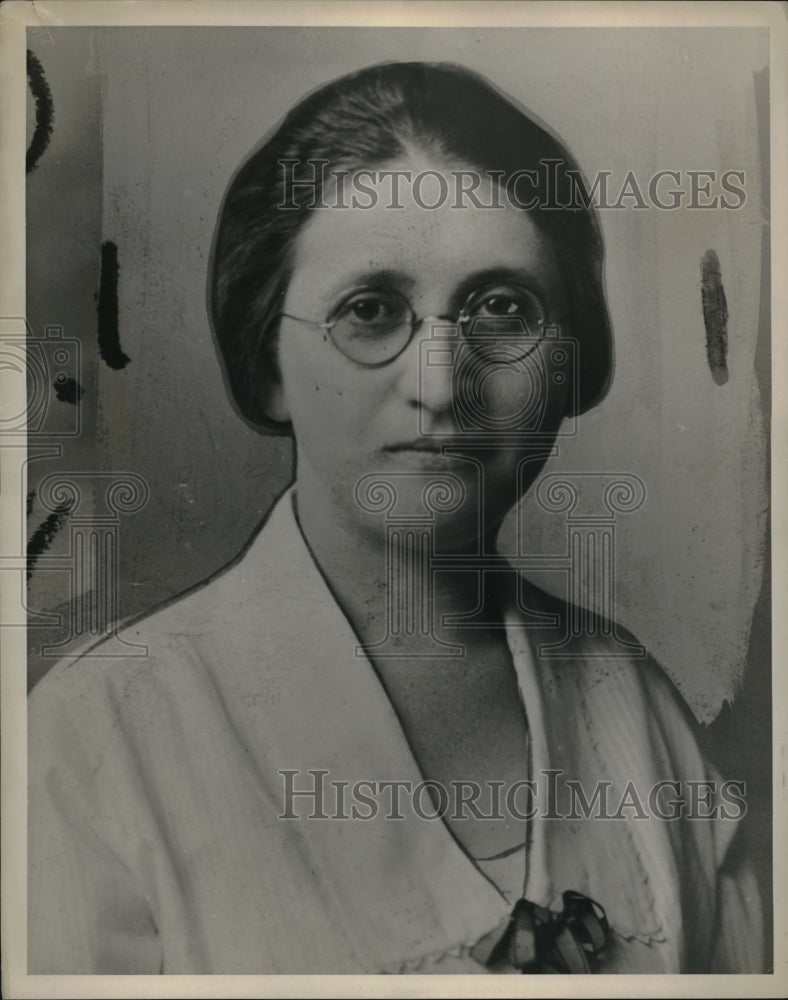 1931 Press Photo Netta Laird Portrait Female Doctor - Historic Images