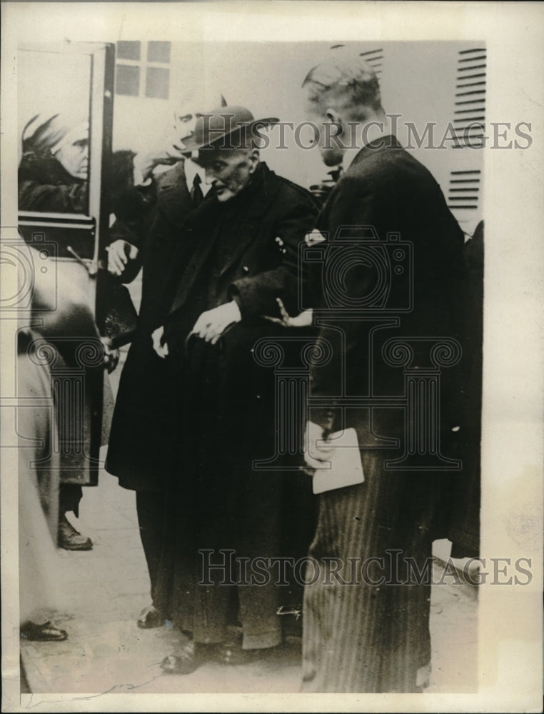 1929 Press Photo Abbe Foch Paris France World War Leader - Historic Images